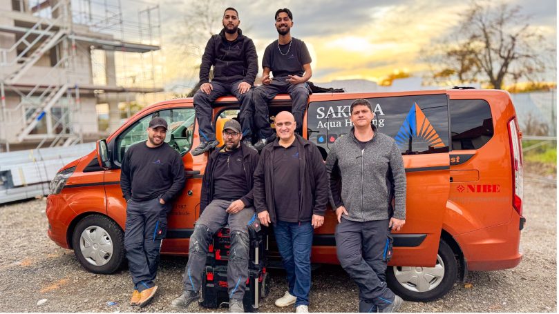 Das Montageteam 2025